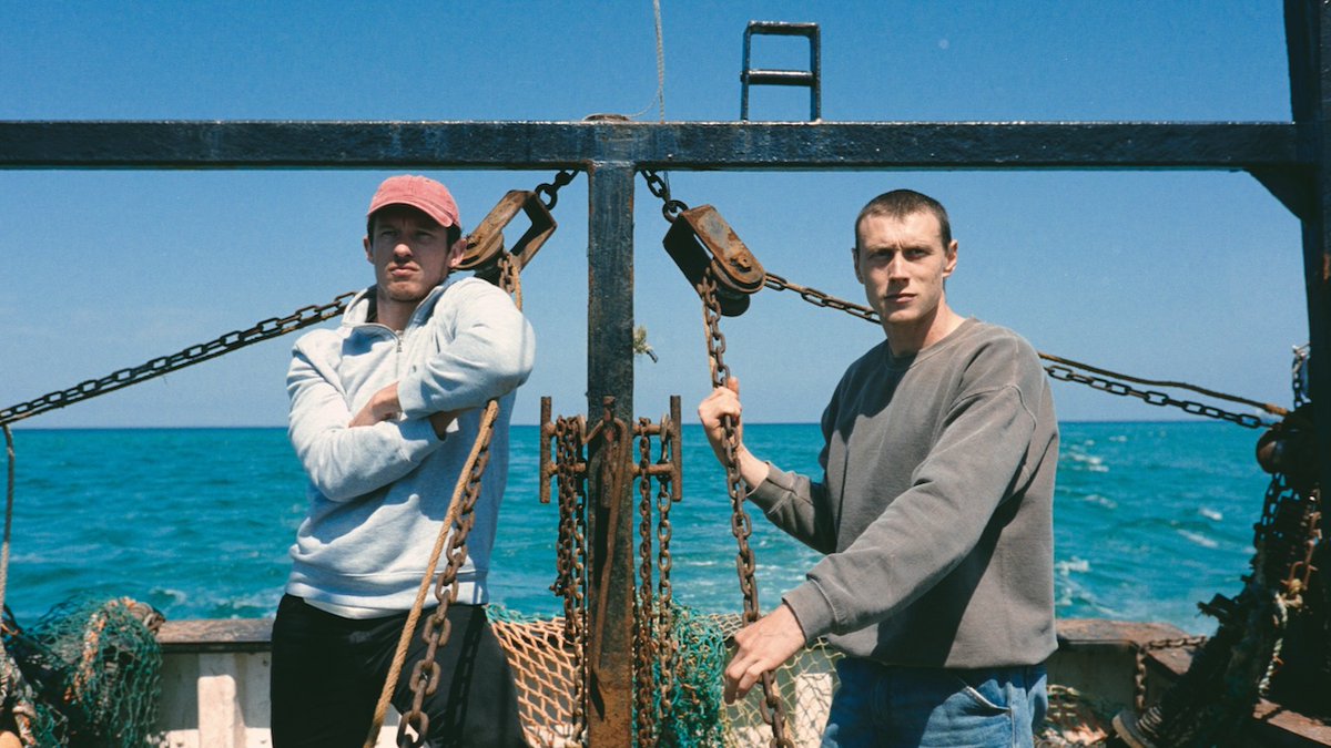 George MacKay and Callum Turner star in Mark Jenkin’s time-travelling odyssey about a long-lost fishing boat that mysteriously returns to harbour. Rose of Nevada is out now on BFI Player and Blu-ray.