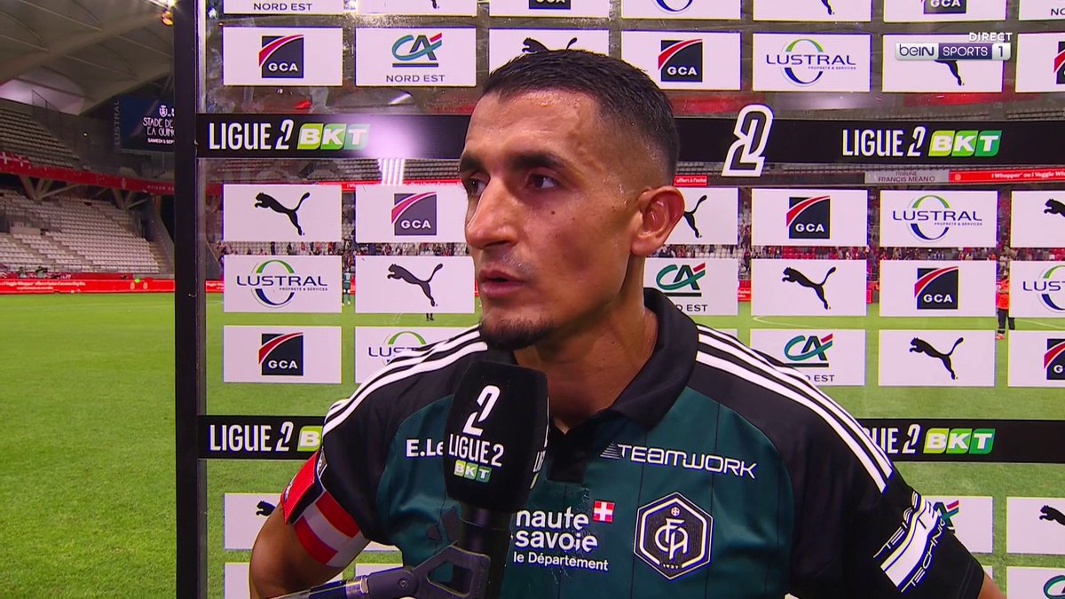 [📺 LIVE] 🇫🇷 #SDRFCA 🎙️ Ahmed Kashi (Annecy) : "On va travailler, ce n'est que le début" #beINLigue2