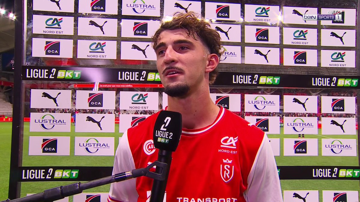 [📺 LIVE] 🇫🇷 #SDRFCA 🎙️ Quentin Paris (Reims) : "Il faut vite tirer des enseignements si on veut rêver de la Ligue 1 !" #beINLigue2