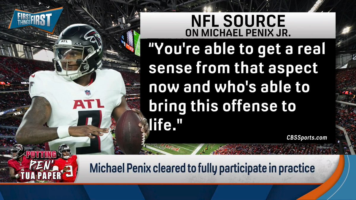 Who do you want to see start for the Falcons Wk 1: Tua or Penix? Coach Mangini: “They should go to Tua just because he has more experience, he’s played well in spurts." Danny Parkins: “I don’t know that I would ever feel comfortable committing to Tua.”