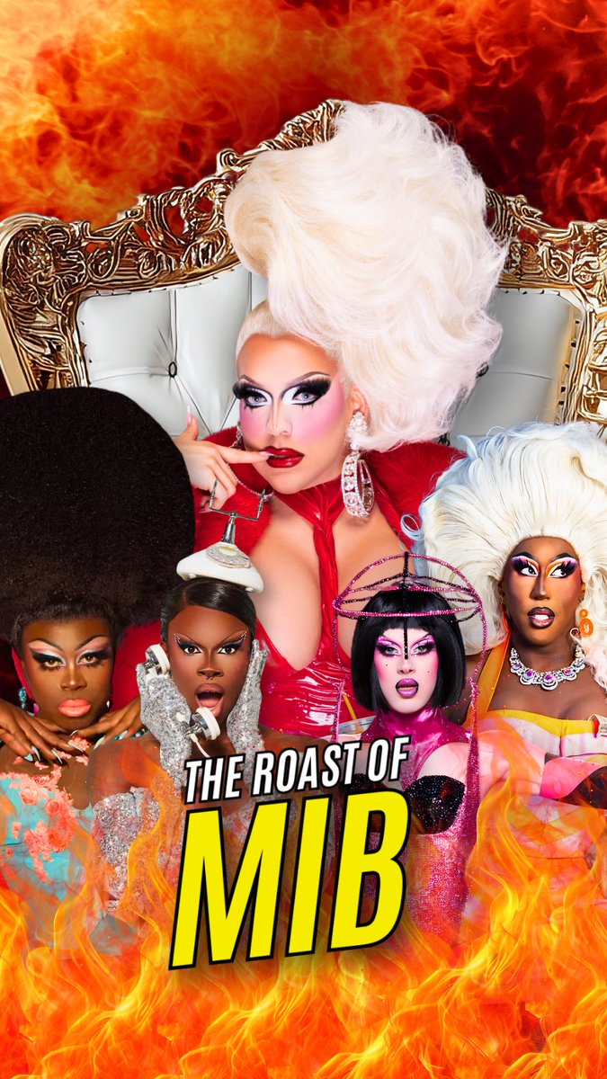 🔥😈 THE ROAST OF M.I.B. 🐖💨🔥 🚨 VIEWER DISCRETION IS ADVISED… 🚨 Don’t watch if you’re sensitive ❌ You’ve been warned ‼️ Join me, Broadway Star!!!! Kori “Cameos are open” King Lydia B Kollins and luxx noir london ⋆。°✩ while we celebrate and SHRED 10 years of MIB 🤭