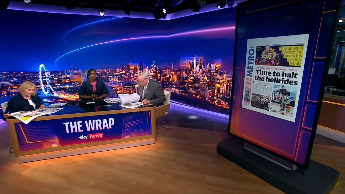 What's on Tuesday's front pages? 📰 @SkyGillian is joined by political commentator @AdamBoultonTABB and journalist @CarolynQuinncq for a first look at tomorrow's top stories. #PressPreview: 📺 Sky 501, Virgin 602, Freeview 233 and YouTube