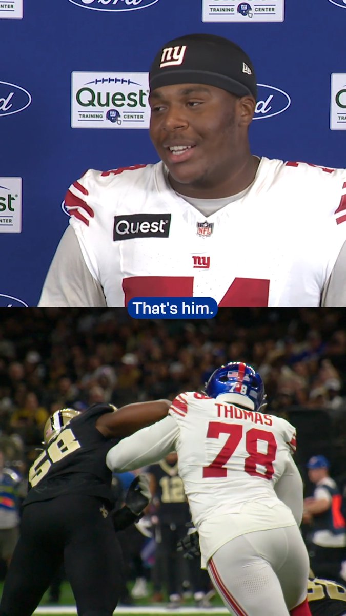 "He's that guy in the NFL" - J.C. Davis on learning from Andrew Thomas
