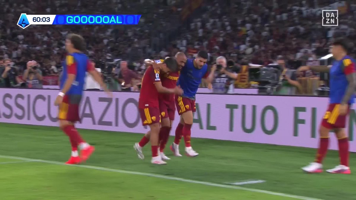 いきなりトリプレッタの大暴れ💥 🇳🇱マレンが開幕節でハットトリック達成👏 「全て」🇦🇷ディバラからのアシスト👀 🏆セリエA第1節 🆚ローマ×フィオレンティーナ #セリエA #だったらDAZN