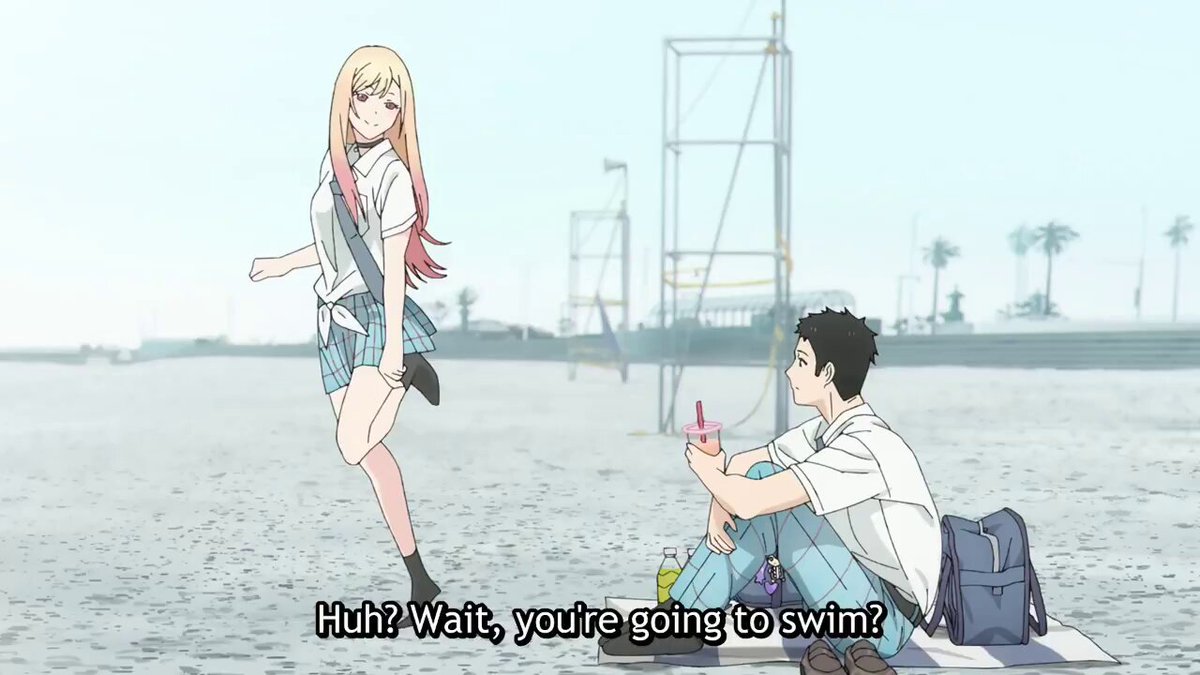 Marin reaction to asking Gojo out is priceless😭