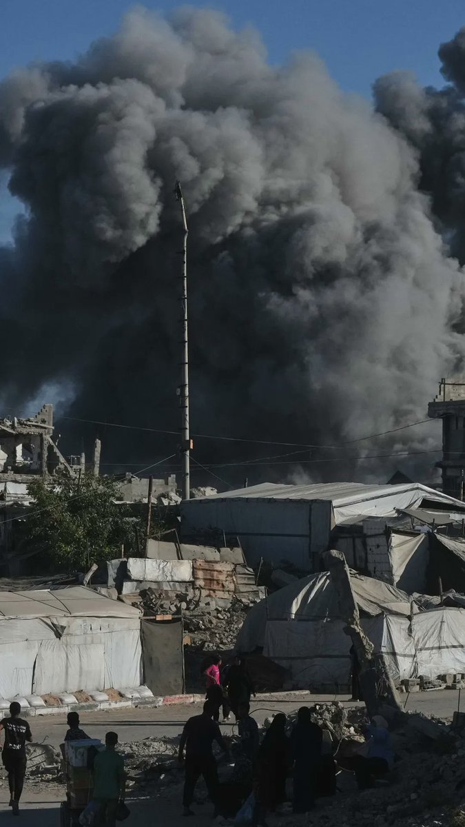 Israeli strikes killed at least four people in the Gaza Strip on Monday, including two children, hospital officials said.