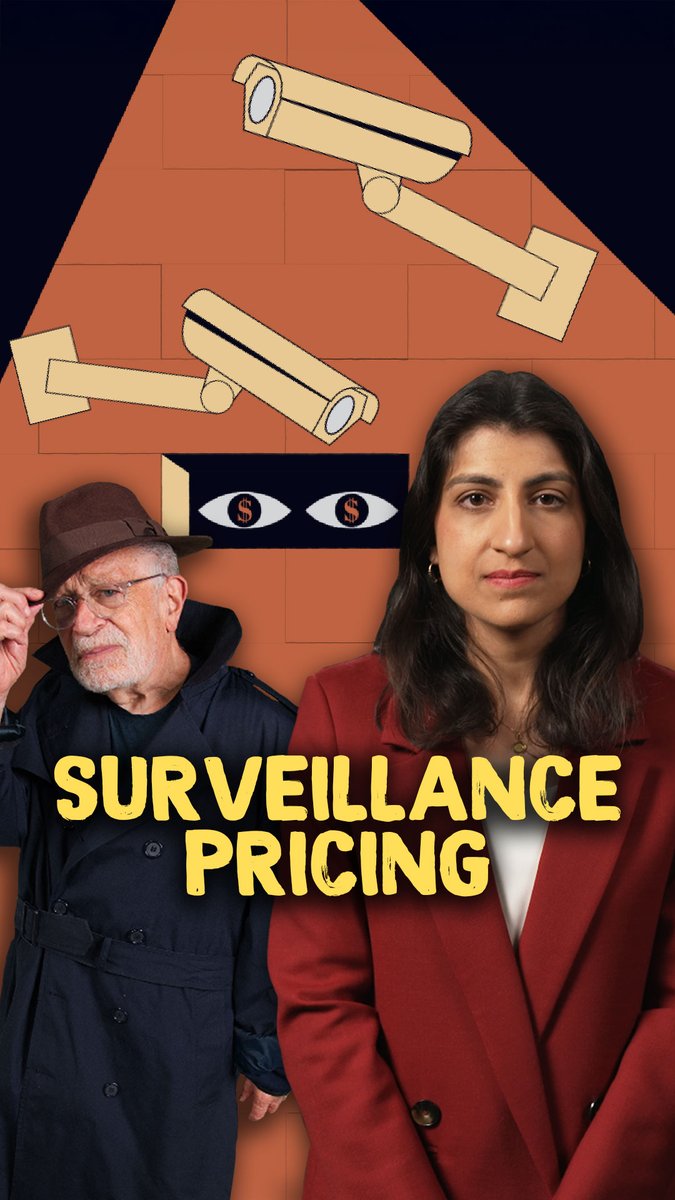 Trump's FTC just admitted it won't go after companies who voluntarily disclose the use of personal data in pricing. This would effectively allow big corporations to keep engaging in "surveillance pricing" — weaponizing your personal data to rip you off.