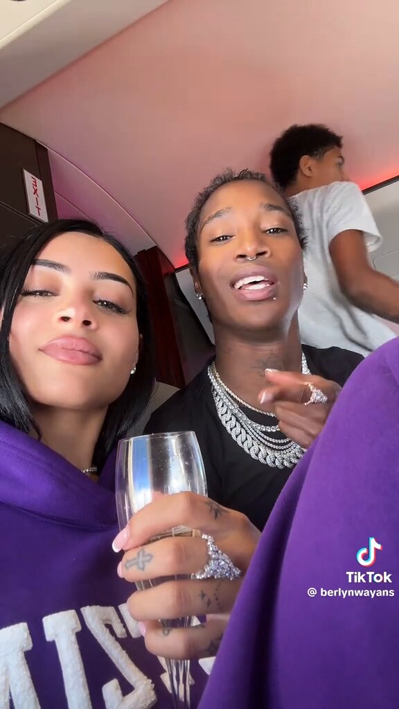She laughed at the end Cus she kno he pussy &amp; ain hurtin a fly