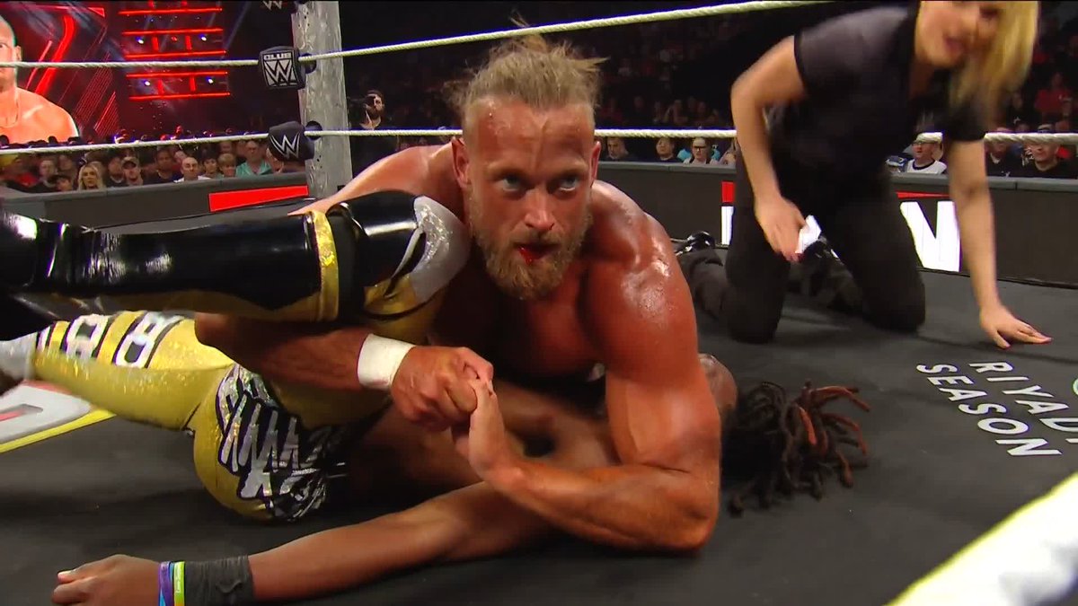 Big Cass scores the victory over The Young OG 👊