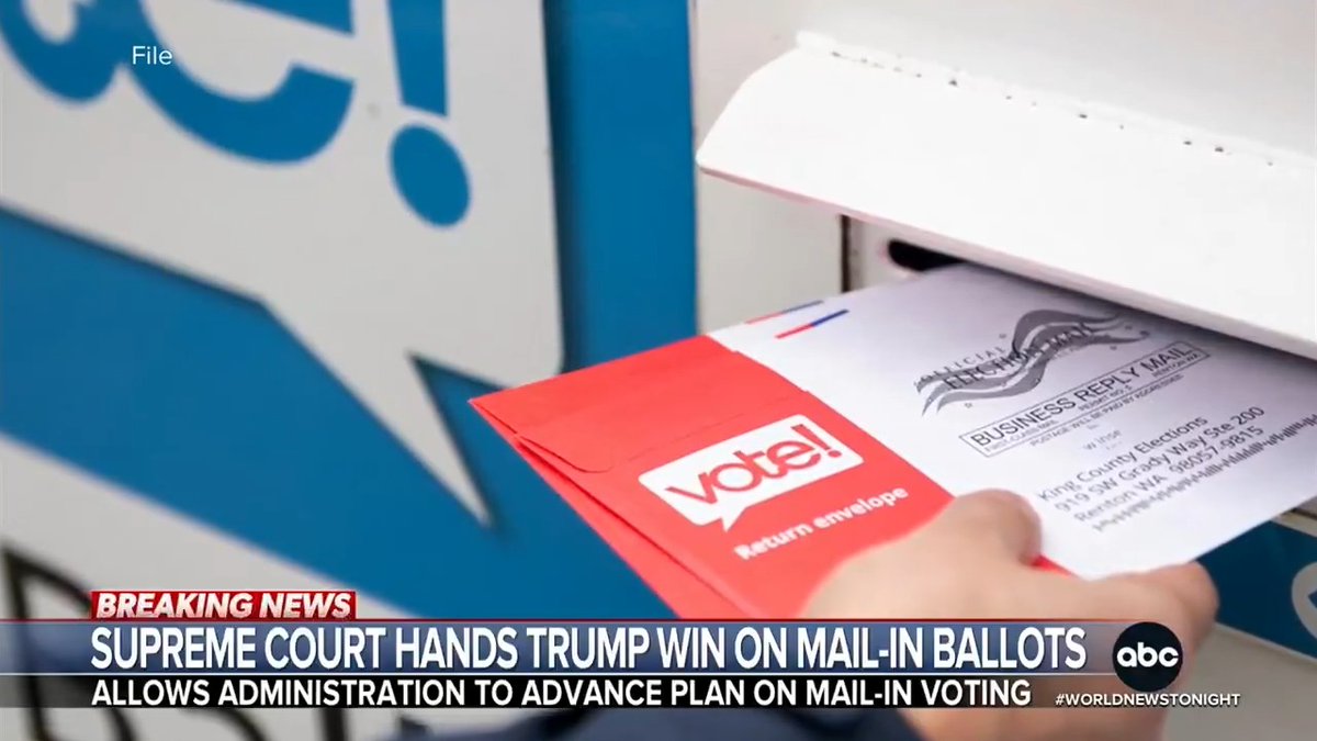 The Supreme Court has allowed Pres. Trump to move forward with plans to restrict mail-in voting before the midterm elections. But the legal battle is not over and it's unclear if changes will be in place before the midterm elections. Jay O'Brien reports.