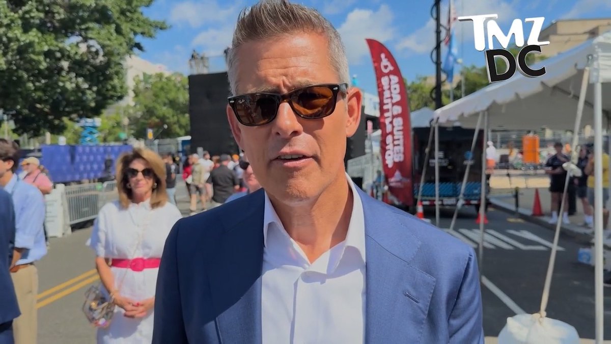 Sean Duffy defends "Great American Road Trip" show, takes shot at Pete Buttigieg. 🎥: Jacob Wasserman