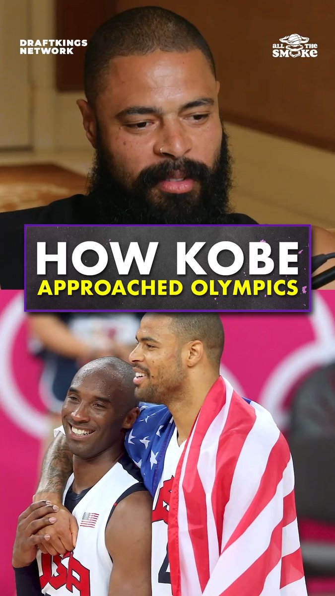 Kobe wasn't tryna make friends at the Olympics 🤣 🐍 Tyson Chandler watched the Black Mamba go into KILL MODE in the Village