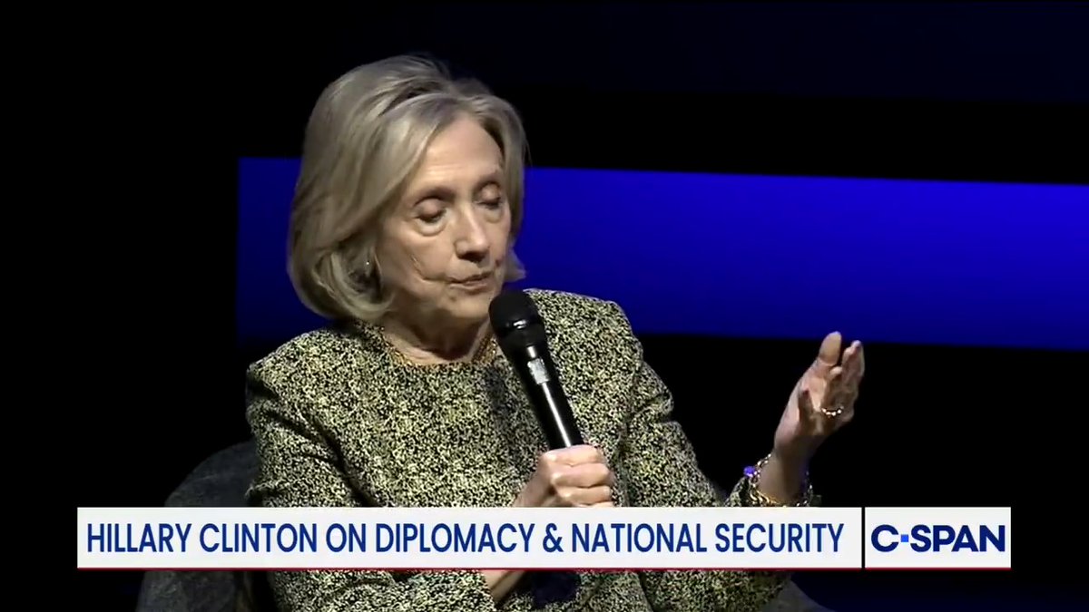 Hillary Clinton thinks many Republicans were "secretly cheering" Canadian Prime Minister Mark Carney for standing up to Trump following an impasse in trade negotiations.