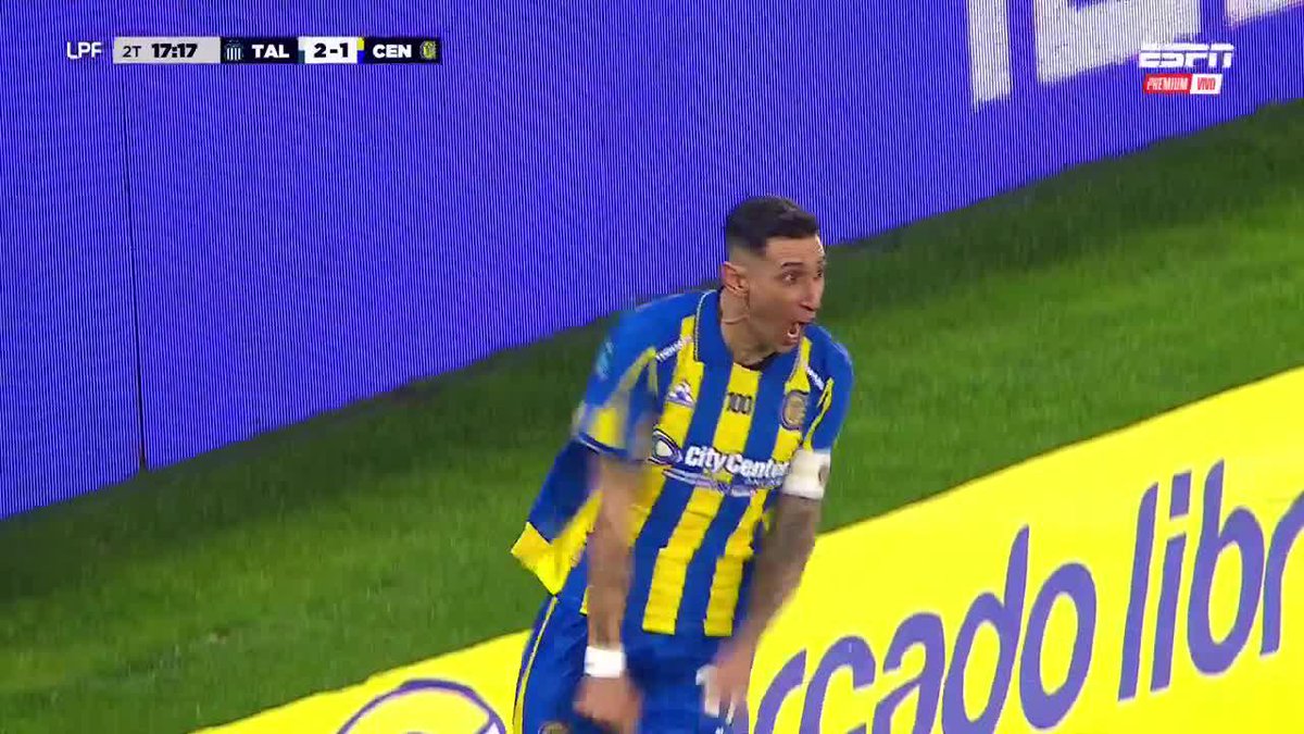 "Di María": Porque convirtió dos goles en el partido de Rosario Central contra Talleres