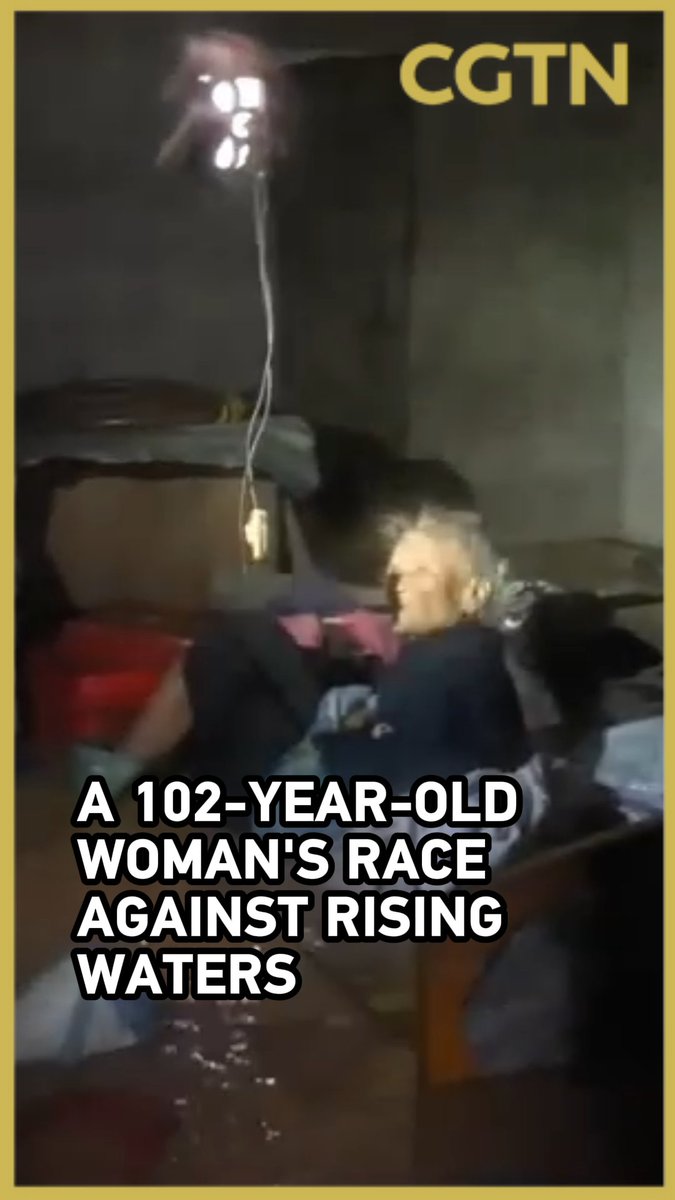 102-year-old woman rescued days after being trapped by floodwaters