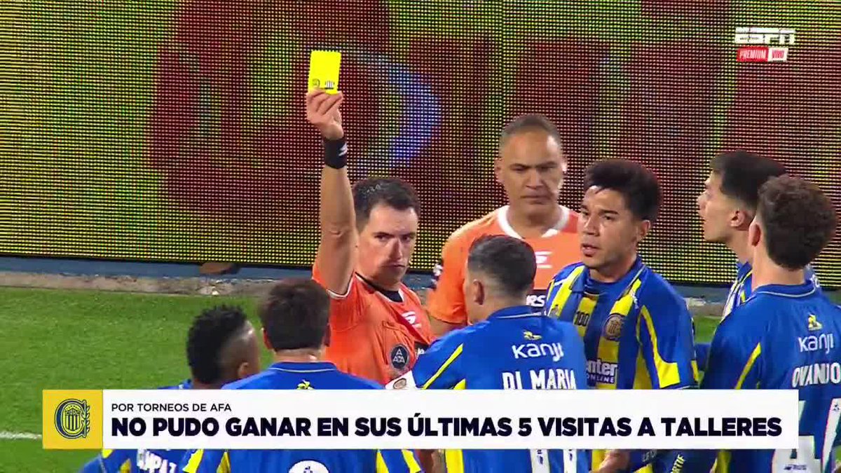 DI MARÍA Y ALMIRÓN TERMINARON EL PARTIDO RE CALIENTES CON SEBASTIÁN MARTÍNEZ BELIGOY. Cuando el Canalla tenía un tiro libre para tirar sobre el área de Talleres, el árbitro decretó el final y SE PICÓ... 📺 ESPN Premium | Suscribite al Pack Fútbol en