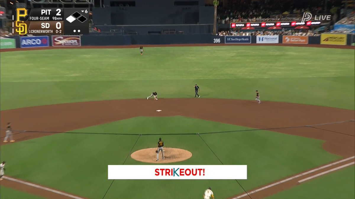 Ridiculous call to break up a stellar outing... Somehow a balk is retroactively called after the inning's final out? See for yourself, there was no balk ⬇️