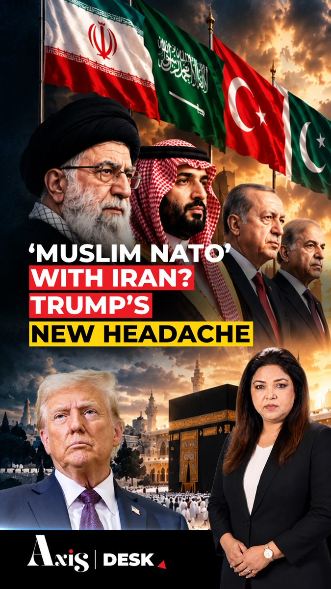 Iran Joins ‘Sunni NATO’? Mecca Pact’s Stunning Twist | Saudi, Turkey, Pakistan Iran is reportedly considering an invitation to join the Mecca Pact — the mutual defence agreement involving Saudi Arabia, Turkey and Pakistan. If confirmed, it could bring Sunni and Shia powers under one security umbrella. Is this the beginning of a new Muslim power bloc — and what could it mean for Israel? Aditi Prasad #MeccaPact #Iran #SaudiArabia #Pakistan #Turkey #MiddleEast #Israel #SunniNATO #Geopolitics [ Mecca Pact, Iran, Saudi Arabia, Turkey, Pakistan, Sunni NATO, Iran Saudi relations, Iran Pakistan, Middle East, Israel, Muslim alliance, Sunni Shia, Middle East geopolitics, Iran latest, Saudi Arabia latest, Turkey, Pakistan, Muslim world, defence pact, geopolitical shift ]