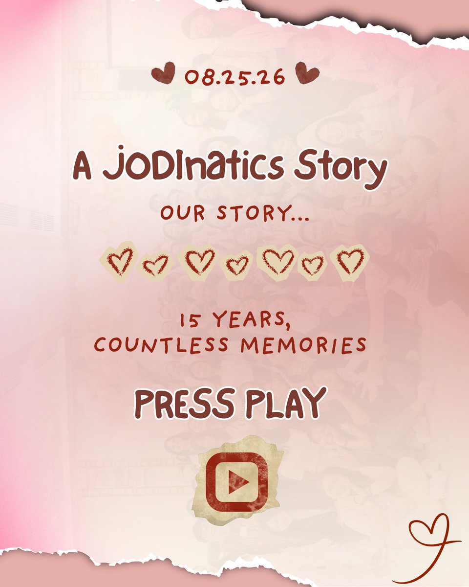 15 Years to Forever! ❤️♾️ Happy 15th Anniversary, JODInatics Family! 🎊💐15 years of love, support, beautiful memories, and friendship. 🫶🏻✨ Maraming salamat sa inspirasyon, Jodi Sta.Maria. ❤️ Sa lahat ng panahon, nandito lang kami, palaging susuporta at mamahalin ka. ♾️ Cheers to many more years together! 🥂🤍 #GoodVibesGoodHeartGoodSoul #15YearsofJODInatics