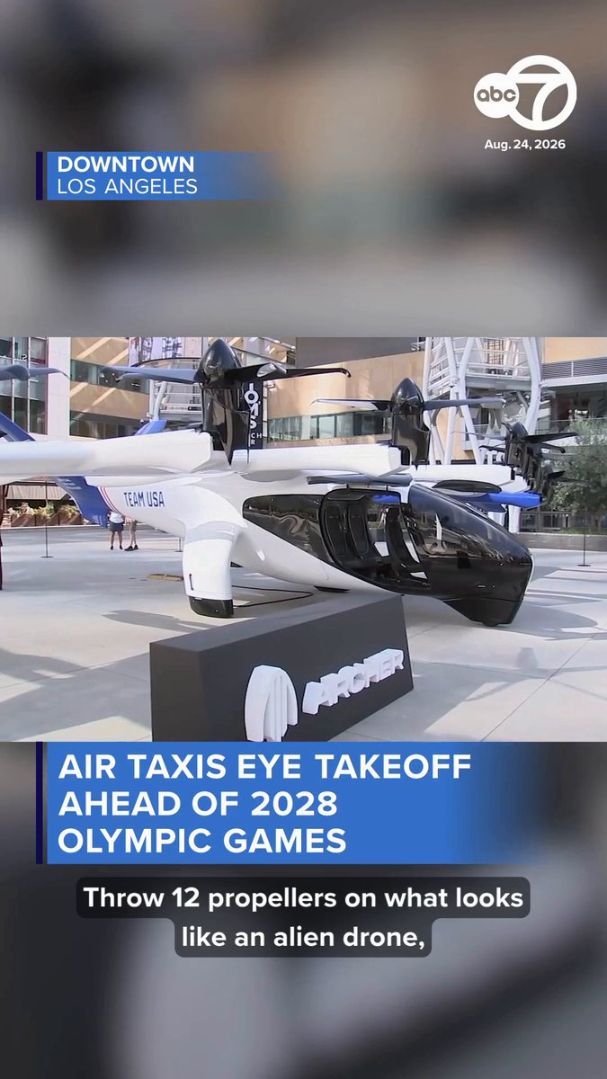 🇺🇸 LA traffic has been a special kind of hell for decades, but now they’re taking the fight to the sky. One of the city’s first air taxis got unveiled at LA Live: Archer Aviation and AEG are locking in a downtown vertiport and racing to get it flying by the 2028 Olympics. Soon visitors might actually soar over that soul-crushing gridlock instead of rotting in it. About damn time. Writer: Val