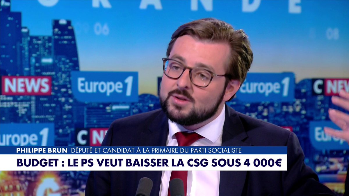 Philippe Brun, candidat à la primaire socialiste : «Je suis le candidat de la France des Gilets Jaunes», dans #LaGrandeInterview Toute l'info est à retrouver sur
