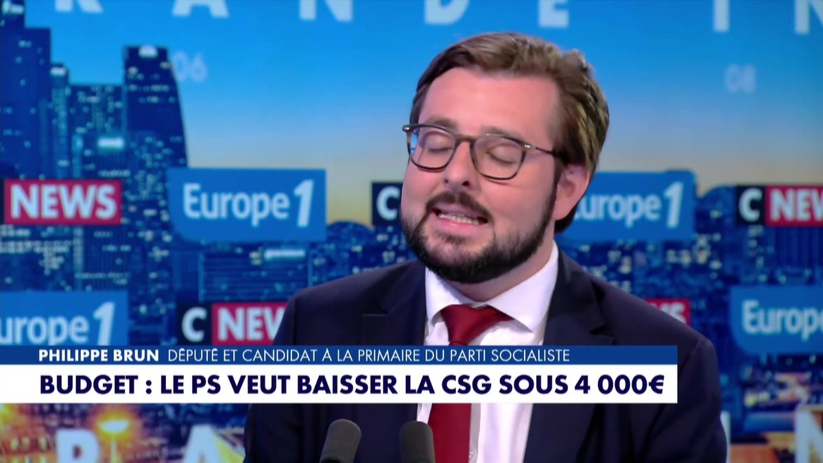 "Je suis le candidat de la France des Gilets jaunes" déclare Philippe Brun #LaGrandeInterview #Europe1