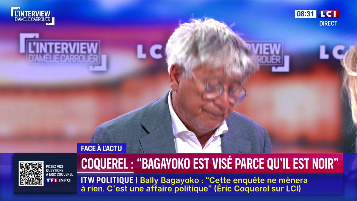 🗣️ "Les socialistes ne sont pas tous honnêtes. Ceux à qui Bally Bagayoko a pris la ville de Saint-Denis/Pierrefitte au premier tour des élections municipales n'ont toujours pas digéré cela." 💬 Eric Coquerel, député LFI de Seine-Saint-Denis