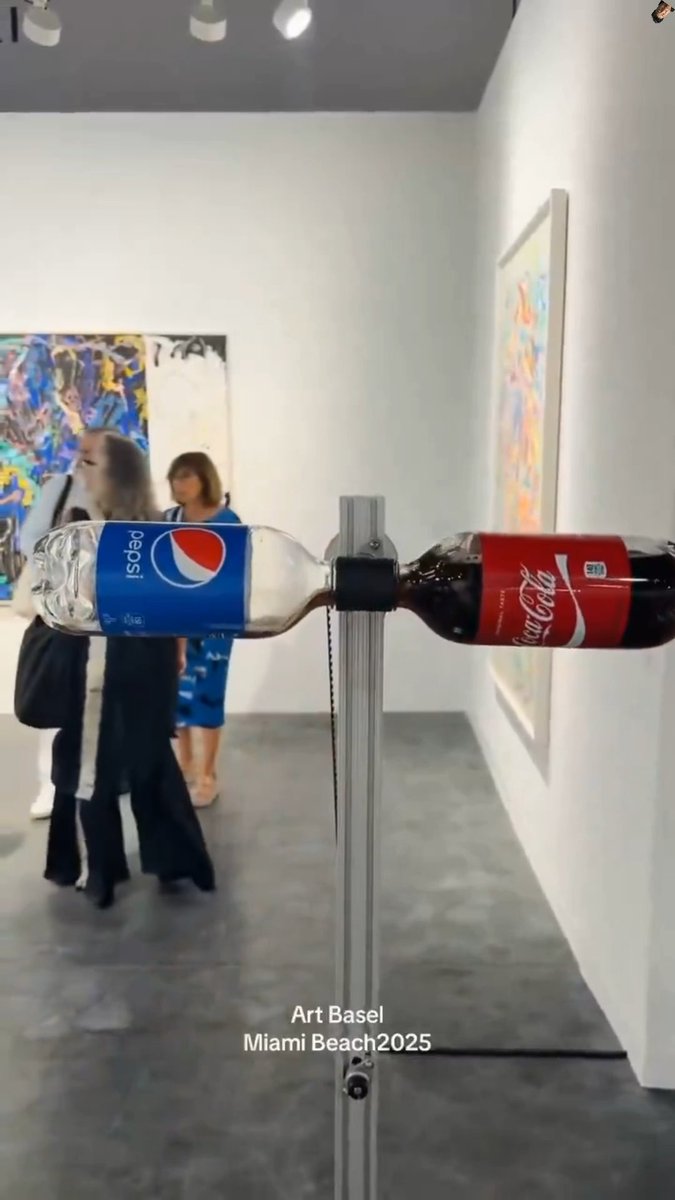 Only some gay art snob would think Pepsi and Coke taste the same