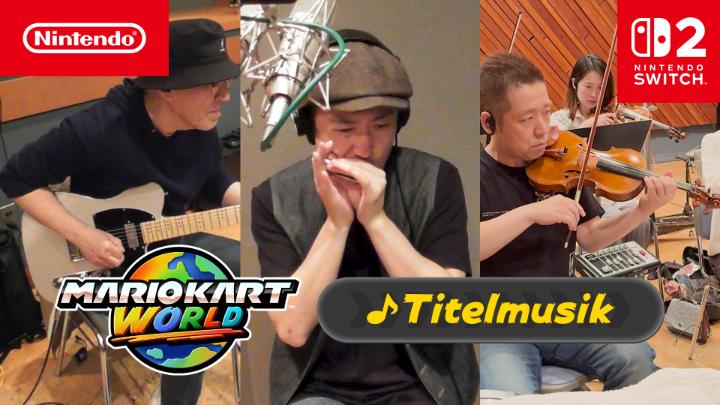 Hört und seht euch diese Live-Performance der Titelmusik von #MarioKartWorld an! Diese Version ist jetzt auch als Bonus-Track in #NintendoMusic verfügbar.🎵