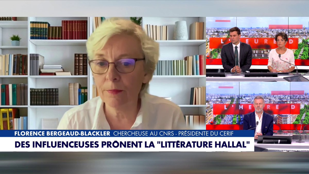 Florence Bergeaud-Blackler sur les influenceuses qui prônent la littérature halal : «Il faut inscrire cela dans un projet d'halalisation qui n'est pas nouveau», dans #HDPros Toute l'info est à retrouver sur