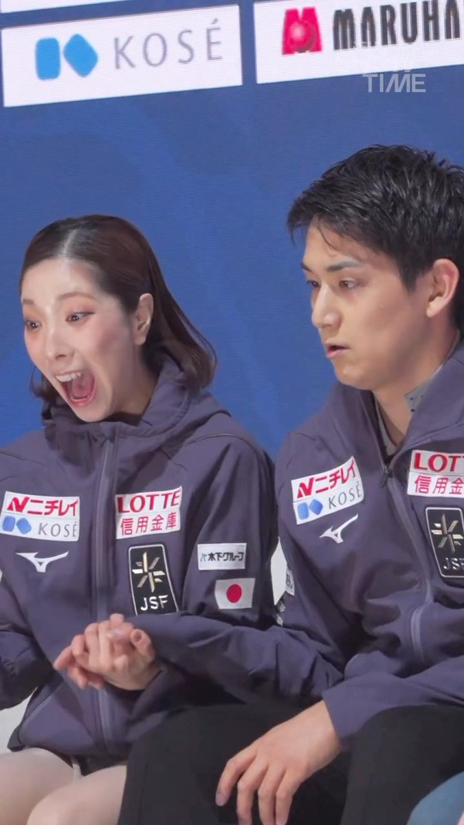 They just found out their engagement announcement broke the internet, and the reaction says it all. 🥇➡️💍 A perfect score, on and off the ice for RikuRyu #FigureSkating