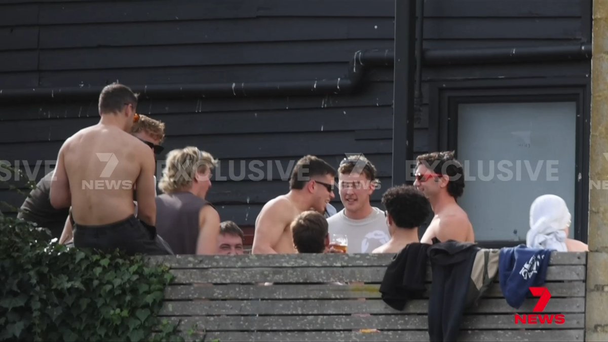 Richmond players say they are embarrassed by their Mad Monday antics but deny they were making light of the Sydney Swans hotel scandal. The pub footage has given league bosses a new headache ahead of the AFL Awards.