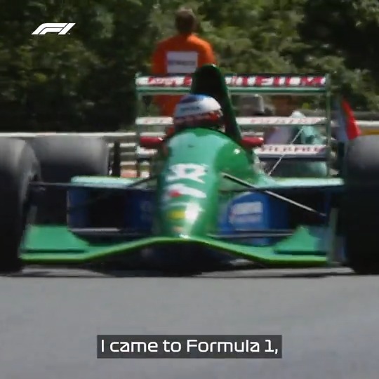 Today is a very important day for Formula 1 On August 25, 1991, a young Michael Schumacher made his Formula 1 debut at Spa with the Jordan team