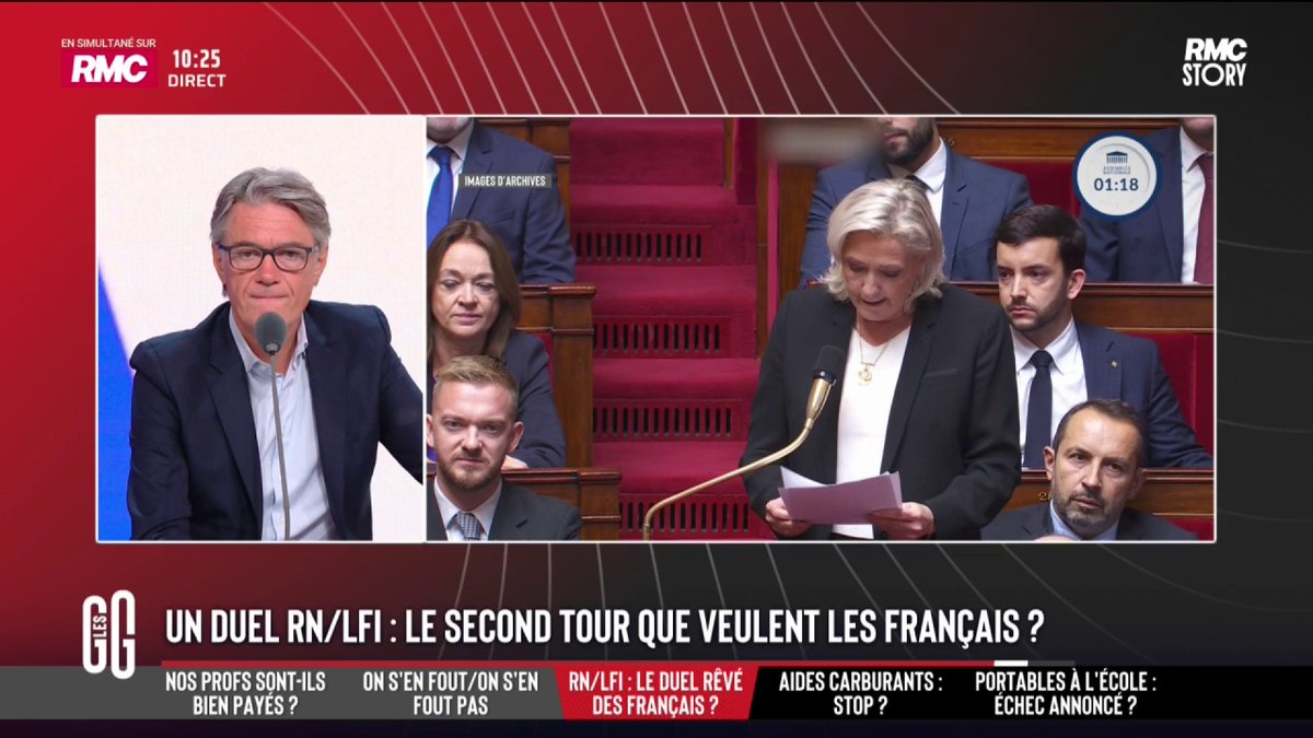 🎙️ Angélique, au 3216 : "Oui, c'est ce que je veux. Je veux mettre un gros coup de pied dans cette fourmilière qui nous taxe." 🎙️ Joëlle Dago-Serry : "Mélenchon, ce n'est pas moins de taxes et Le Pen, c'est très flou. Où est le coup de pied dans la fourmilière ?" #GGRMC