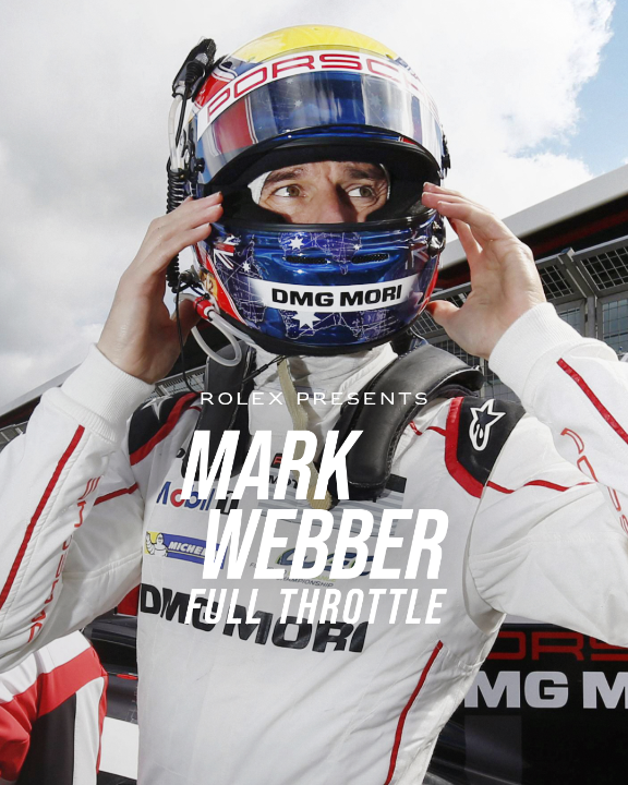 Out now. Mark Webber is a celebrated endurance racing driver. In ‘Full Throttle’, part of an exclusive documentary series about the #RolexFamily, he reveals how overcoming a devastating crash was key to perform at the top level. More on #Reachforthecrown