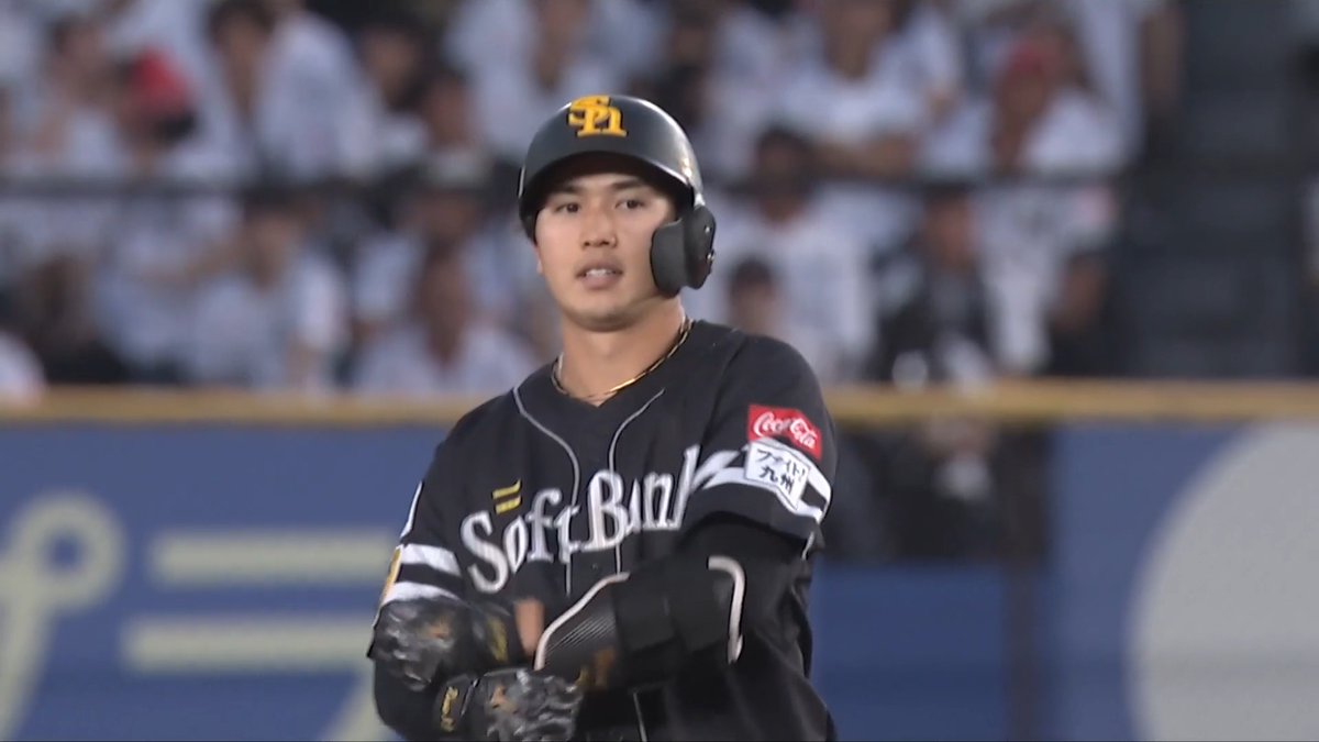 初回からホークス打線の猛攻！🔥🔥 福岡ソフトバンク 廣瀬隆太 選手の走者一掃のタイムリー2ベースヒットなどで5点を先制！💪👏