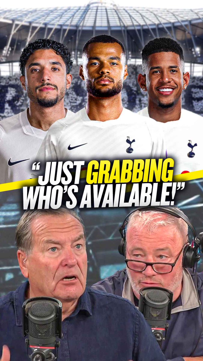 😬 "It's players who've not succeeded at other clubs!" 🤷‍♂️ "They're signing players that are much of a muchness!" Jeff Stelling and Ally McCoist are not impressed with the forward players #THFC are signing this summer! 😴