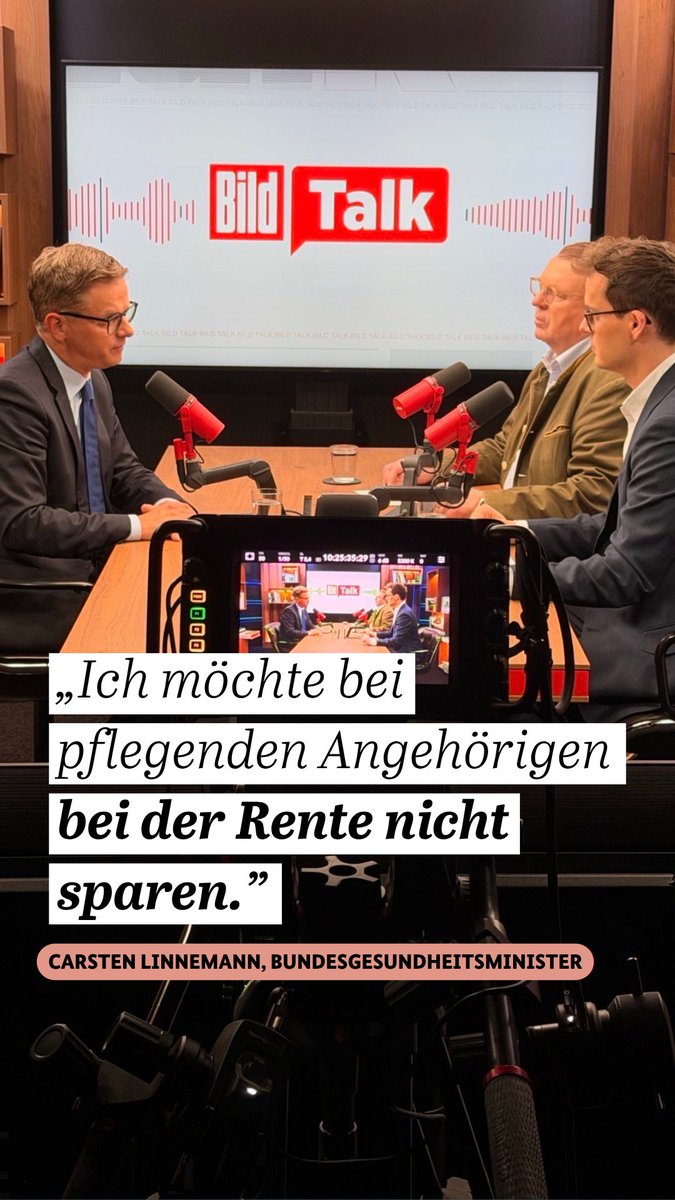 „Bei pflegenden Angehörigen zu sparen, ist ein falsches Signal an Menschen, die unsere Gesellschaft zusammenhalten. Diesen Punkt möchte ich korrigieren“, so Bundesgesundheitsminister Carsten Linnemann.
