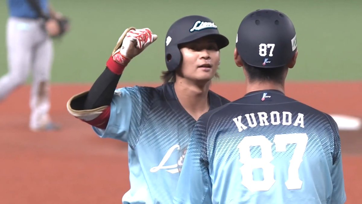 緊迫した展開を動かす大きな一打！💪👏 埼玉西武 仲田慶介 選手のタイムリー3ベースヒットで先制に成功！🔥🔥