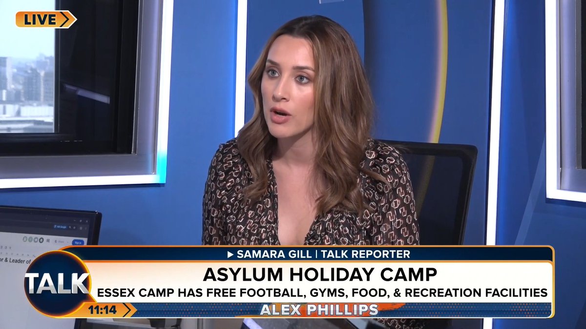 🚨🚨🚨"There are JIHADI training camps" Alex Phillips and Samara Gill question whether migrant camps with gyms and other facilities are covertly being used as terror cells to bring death and destruction to the UK. Samara Gill | Alex Phillips