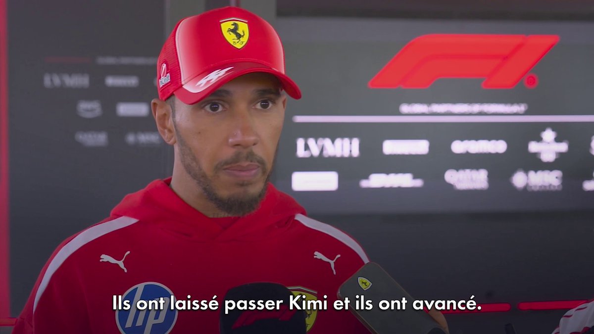 "Quand on regarde devant et qu'on voit les pilotes Mercedes..." Dimanche soir, Lewis Hamilton réagissait à la gestion de course de la Scuderia. #F1 #DutchGP