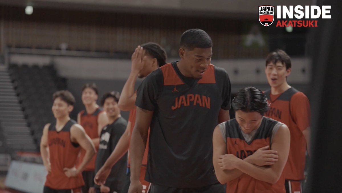 【INSIDE AKATSUKI】八村 塁と河村 勇輝が日本代表に合流!韓国との2連戦に密着! ▶ 「このチームは楽しい、スゴい」 試合前日の練習を終え、桶谷大HCが思わずこぼした一言🎥🇯🇵 #買取大吉カップ2026 #SoftBankCUP2026 #AkatsukiJapan