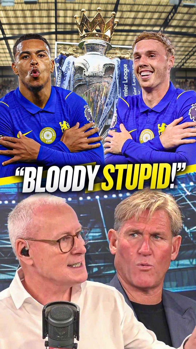 😡 Simon: "Bloody stupid... Chelsea are coming from 10th!" 🤷‍♂️ Jim: "If Liverpool and City are expected to be in it, so should Chelsea!" Jim White and Simon Jordan argue over whether Chelsea should be expected to challenge for the title after spending so much! 🏆😤