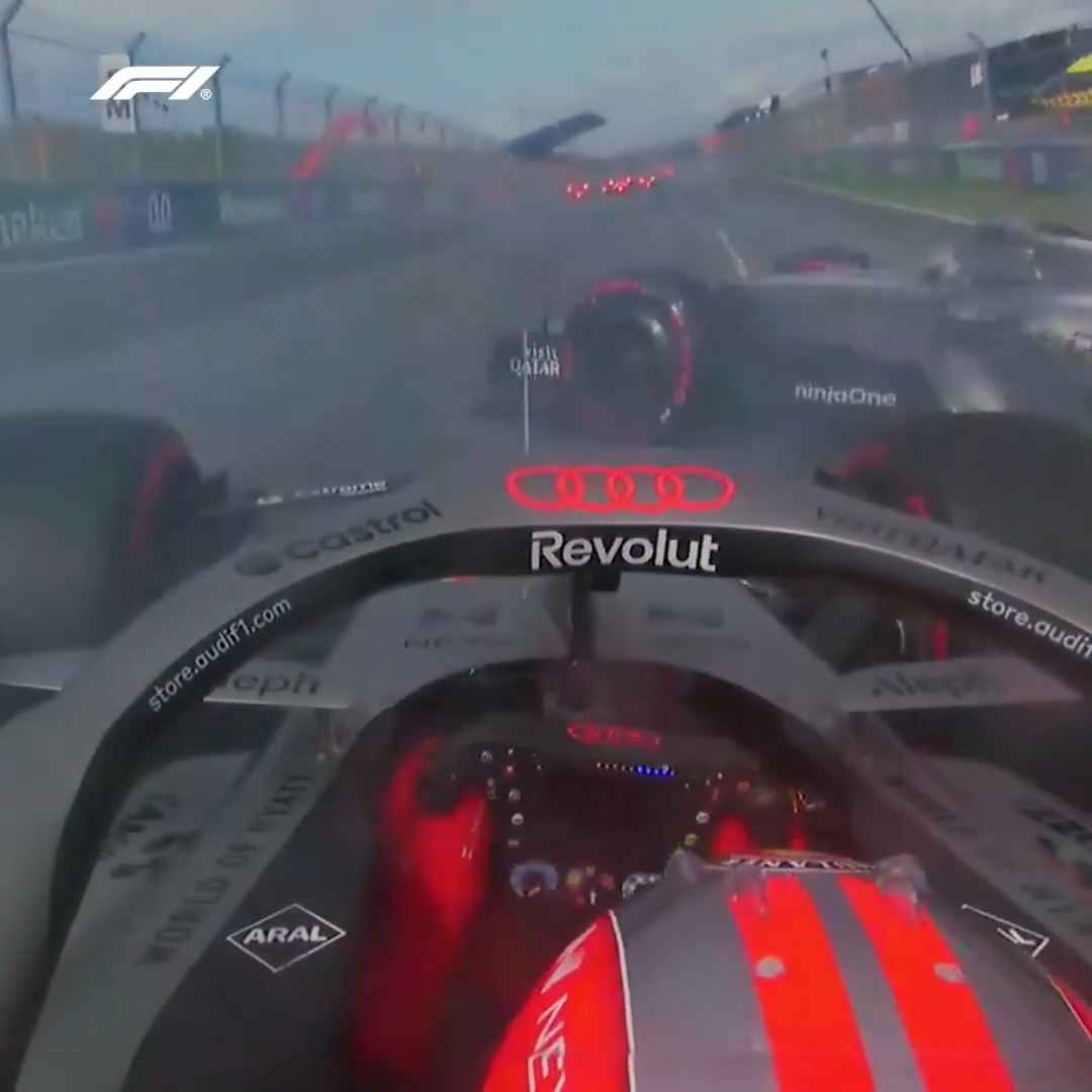 Tuning in for the Audi boys' reactions to this huge moment 🤏 Radio Rewind is back - tap the video to hear all the best bits from the Dutch Grand Prix 📻 #F1 #DutchGP Lenovo