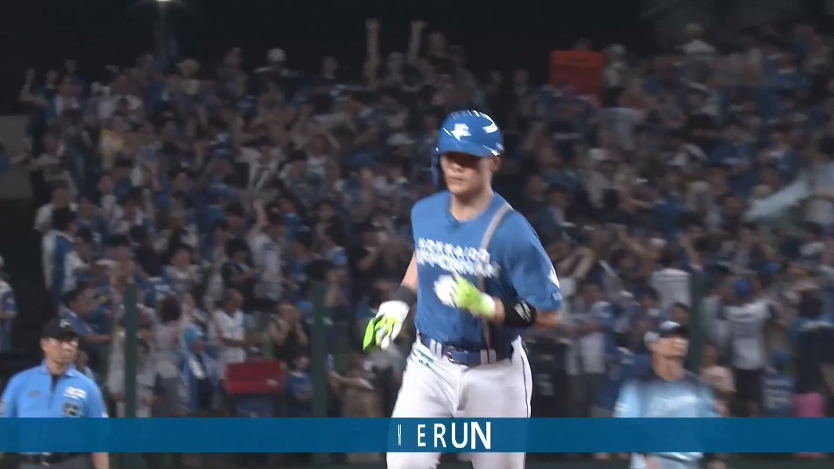 反撃の狼煙をあげる一発!🔥🔥 北海道日本ハム 清宮幸太郎 選手の今シーズン14号ソロホームランで1点差に迫る!🌈