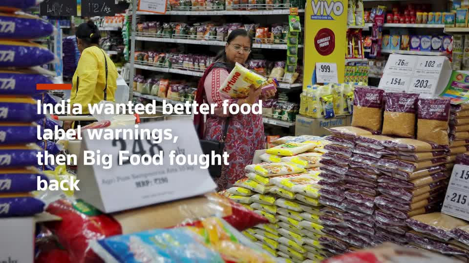 Reuters India Company News Editor Aditya Kalra explains why Big Food in India has resisted efforts to mandate nutritional warnings on the front of packaged products