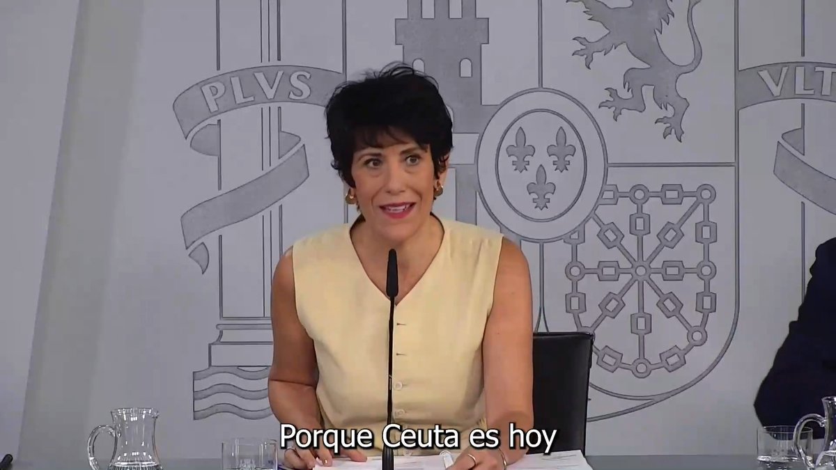 🔸 El Consejo de Ministros ha declarado, por primera vez en la historia, la situación de interés para la seguridad nacional en Ceuta y ha constituido un mando único para la coordinación. "El Gobierno ha estado y seguirá estando con los recursos que hagan faltan", Elma Saiz.