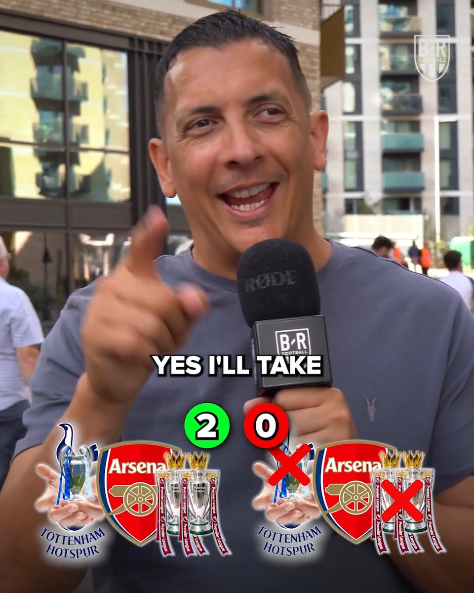 Would Spurs fans take Champions League qualification if it meant Arsenal retained the Premier League title? 🤔