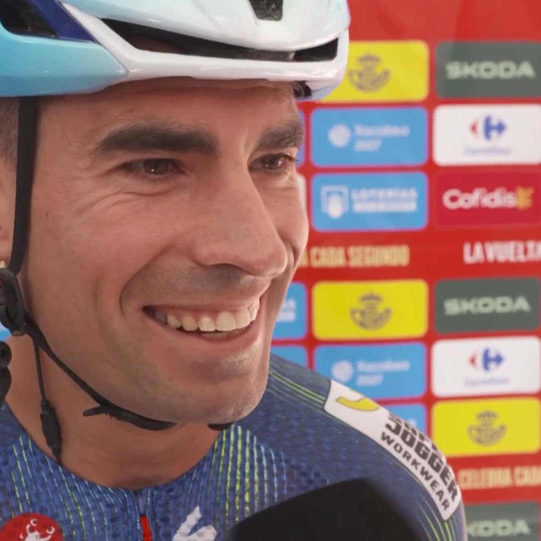 La 'reseña' de Mikel Landa en Eurosport.es al hotel en el que se resguardaron los corredores: "Intentaré volver algún día de vacaciones" #LaVuelta26 #LaCasadelCiclismo