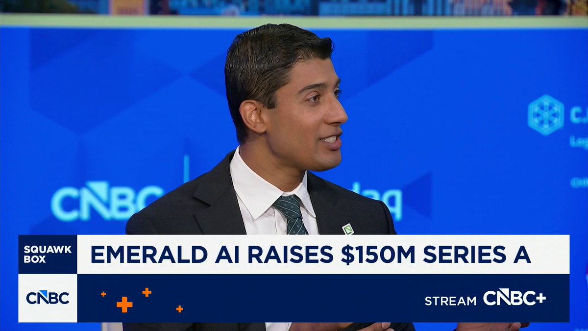 "We solve three problems all at the same time - the race for power for AI, keeping rates down and keeping the grid more reliable," says Emerald AI CEO Varun Sivaram.